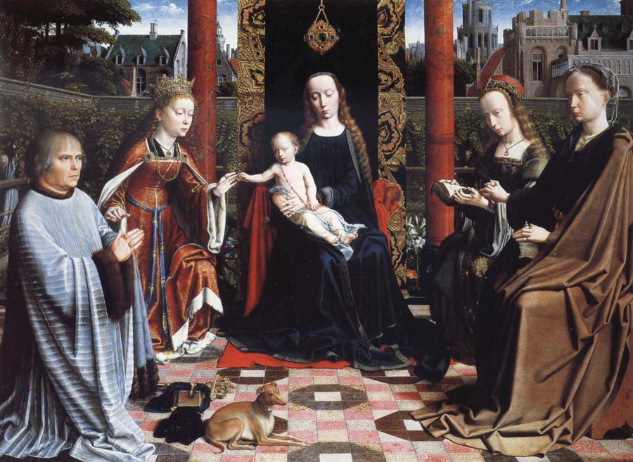 THe Virgin and Child with Saints and Donor